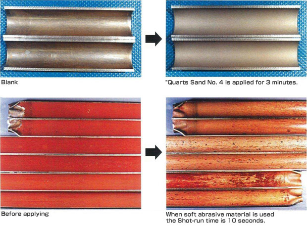 The Relationship Between The Amount of Abrasive Material And Abrasive Material Grading